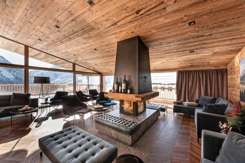 Skilodge Oberlech Exteriör bild