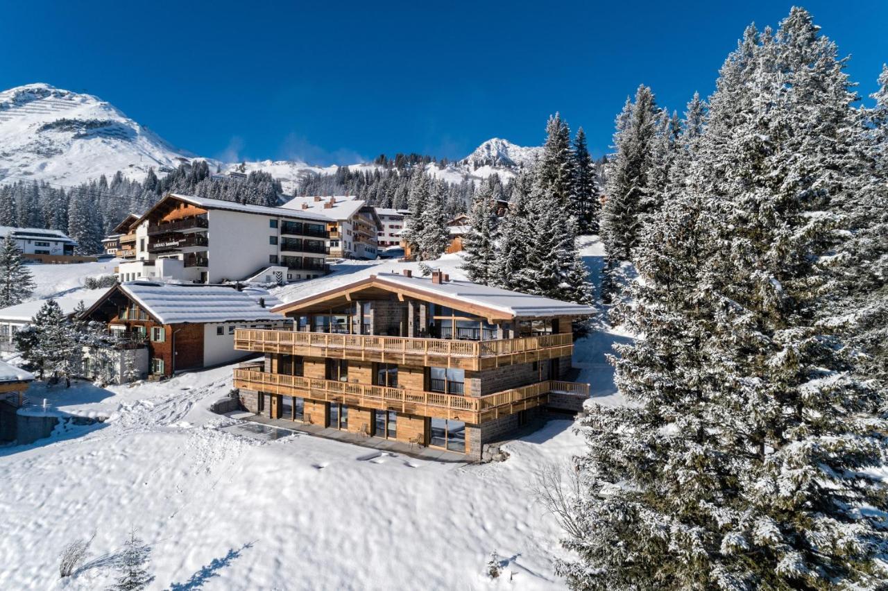 Skilodge Oberlech Exteriör bild